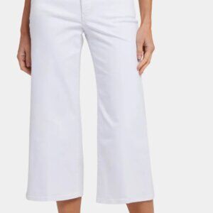 NYDJ White Cropped Jeans - SIze 18